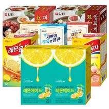 기타 담터 레몬에이드40T 외 8종 골라담기, 03.담터복숭아홍차20T+20T