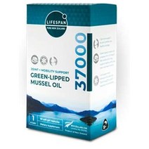 Lifespan GreenLipped Mussel 초록잎홍합 37000mg 60정