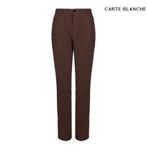 [까르뜨블랑슈] 남성 가먼트 다잉 린넨 일자팬츠 CMM8WP25_BC