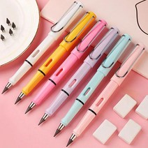 무한연필 깎지않고 부러지지않는 수능시험 지우개연필, 단품-퍼플, 훈스 본상품선택