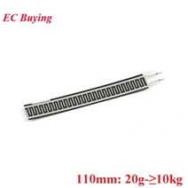 스트레인게이지 저항성 박막 압력 센서 유연한 힘 감지 저항기 로드 셀 변환기 모듈 arduino용 45718110mm 16, 110mm