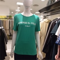 셀러허브 1 블루페페 NC14 레이온 라운드 여름티셔츠 P212PSM013G