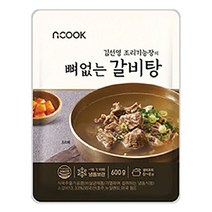김선영 조리기능장 엔쿡 김선영 뼈없는갈비탕 600gX10팩, 600g, 10팩