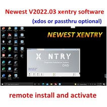 최신 Xentry 2022.03 진단 소프트웨어 원격 설치 Tactrix Openport 2.0 ECU 칩 튜닝 도구 OBD 2 스캐너, remote install 6 sw