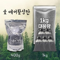 숯 활성탄 구슬 숯가루 에어활성탄 제습재 베이크아웃 새집증후군 습기제거 냄세제거 유해가스 미세먼지 장롱 옷장 헬스장 새차 필터내장재, 1kg