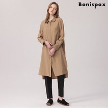 보니스팍스 절개 자수 포인트 롱 블라우스-MG63BL012