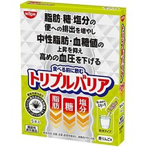 닛신 식품 트리플 배리어 블루 사과 맛 7g × 5 개 입 日清食品 トリプルバリア 青りんご味 7g×5本入