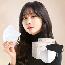 버즈핏 KF94 새부리형 에어쉴드 마스크 100매, 대형 XL, 화이트