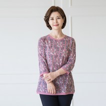엄마옷 마담4060 애즈체인7부티셔츠-RTE303065-