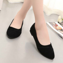 제이에스 여성용 심플 플랫슈즈