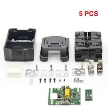 배터리셀 리튬 이온 인산철 BL1830 배터리 케이스 충전 보호 회로 기판 상자 PCB Makita 18V 30Ah 60Ah LED 표시기 BL1860 BMS 103311, 5 PCS