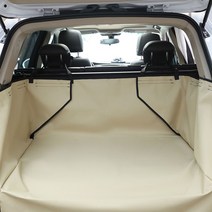 애견 카 시트 트렁크 매트 강아지 애완동물 SUV 차량, SUV 디럭스 브라운