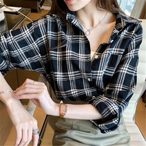 쉬폰블라우스 블라우스코디 롱셔츠 캐쥬얼 여자셔츠