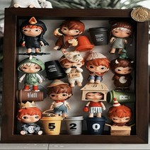 투명 귀중품보관 인형 벽걸이 아크릴 애니 쇼케이스 피규어보관함 레고 진열장 장식장, 카멜 중공 5.5cm【내부사이즈 20x20】