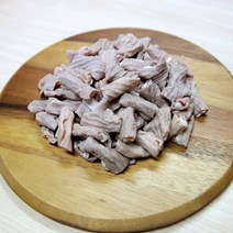 현지푸드 돼지곱창 삶은돼지소창 슬라이스 500g, 1팩
