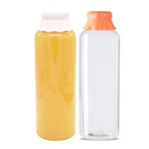 주름이중마개 일자페트 900ml, 흰색마개, 1개