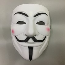 어나니머스 마스크 해커 할로윈 파티 용품