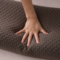 목이 편한 코골이 방지 꿀잠 숙면 베개 코골이와 코골이를 방지하는 수면 손실을 돕는 뻣뻣한 목 경추, [04] 업그레이드 대나무 섬유