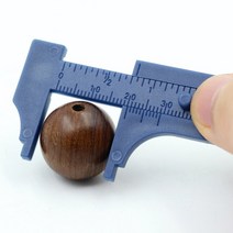계량 측정 계측 플라스틱 버니어 캘리퍼스 미니 더블 스케일 캘리퍼스 눈금자 불교 비즈 호두 보석 골동품 도구 0-100mm 고정밀 공구 철물
