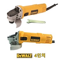 DeWALT 디월트 그라인더 4인치 720W 핸드그라인더 금속절단기, 1개