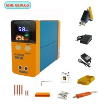 스폿용접기 미니스폿 스팟용접기 mn11.6kw 801b 801a 스토리지 커패시터 배터리 led 디지털 디스플레이 100 240v 휴대용 용접 펜, 110-240v, 801b 미국