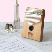 칼림바 아이윙스 다벨칼림바 마호가니칼림바 DK-17M2 화분 칼림바선물, 상세페이지 참조