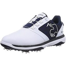Le Coq Sportif 남성 골프화 스파이크 다이얼 타입 방수 홀드 조절 핏 소프트 컴포트 클래식
