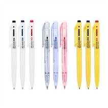 라인플러스 아브락사스 볼펜 0.7 블랙, 10개