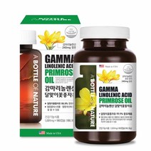 중년 여성 갱년기 감마리놀렌산 달맞이꽃 종자유 보라지유 보라지 오일 콜레스테롤 혈행 개선 월경 생리통 피부 개선, 4.어바틀 감마리놀렌산(달맞이꽃종자유)