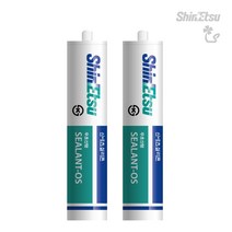(신에츠 무초산 OS) 다목적 실리콘 유리 글레이징 실란트, 신에츠 OS 흑색, 1개