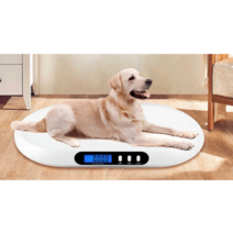 대형견 체중계 전자 저울 120kg 동물병원 몸무게 검사, 상세 페이지 참고, 20kg 펫 저울 흰색