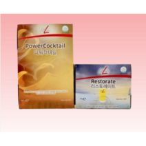 독일피엠(PM) 독일피엠(PM)파워칵테일＋리스토레이트, 450g, 1세트