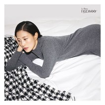 [르블랑페이우] () 캐시미어 울 블렌딩 터틀 원피스