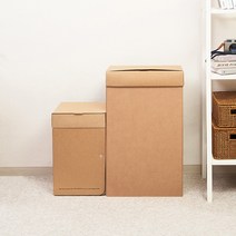 종이쓰레기통 분리수거함 줍줍박스 20L 40L, [2] 20리터 3개입 16%할인