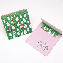 밀로 캐릭터문구 크리스마스카드 046