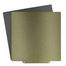 IdeaFormer 아이디어포머-3D 유연함 【 양면 인쇄 】 PEI 스프링 스틸 프린트 베드(310x310mm) 탈착식 시트 텍스처 빌드 표면 3D 프린터 핫 베드용 마그네틱, 220 x 220mm, Textured PEI+Smooth PET (No Ma