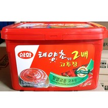 삼화 2배 고추장 3Kg 진한고추장 가정용고추장, 4개