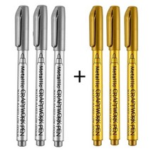 골드 금색 금분 페인트 커스텀 금분칠 불상용 아크릴 물감 방수 칼라 용량 다양 2-5, 3pc 실버 3pcs 골드