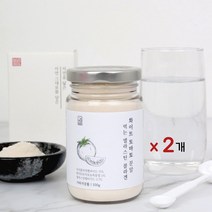 화이트 토마토분말 먹는 히알루론산 엘라스틴 단백질 아미노산 콜라겐 비타민C 식이섬유 피토플루엔 피토엔 흰토마토 하얀토마토 과일 식물 열매 가루, 100g X 2개