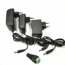 ac-dc 어댑터Dc 12v 어댑터 AC100-240V 조명 변압기 출력 dc12 v 1A / 2A 3A 전원 공급 장치 LED 스트립, 01 EU Plug_01 12V 1A