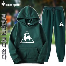 1/1+1 패션 후드 세트 레포츠 세트 후드넥 레포츠 프린트