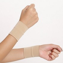 데일리 손목 보호대 아대 임산부 운동 컴퓨터 작업 손 밴드 1개, 손목보호대 블랙-M