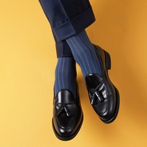 EMC-R3 GRAY 남성 기본 양말 리프 배색양말 첫출근