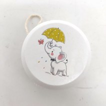 나무 요요 크리에이티브 빌딩 블록 5cm 장난감 인어 유니콘 스포츠, [15] 15