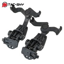 블루투스 이어폰 EARMOR M31 / 민간 에디션 헤드셋 헬멧 어댑터 아크 레일과 호환 TS TAC-SKY, 02 M31 Bracket BK