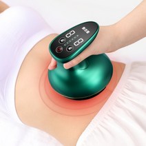 바디슬리밍 고주파 마사지기 복부 갈바닉 가정용 초음파 마사지기, 레드