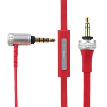 Sony MDR X10 XB920 XB910 스테레오 헤드셋 수리 라인 용 헤드셋 케이블, 빨간색