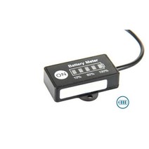 납산 배터리 12V 납산 배터리 미터 팩을위한 Polarlander 연료 게이지 표시기 AGM SLA GEL, 한개옵션0