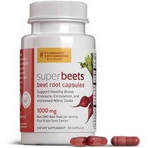 슈퍼 비트 루트 캡슐 1000mg, 4개, 90캡슐