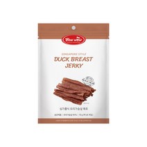 바우와우 싱가폴식 육포 70g 강아지간식, 3개, 오리가슴살육포 70g